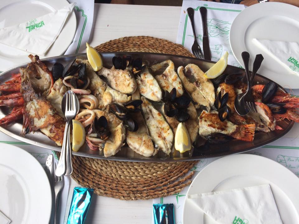 Restaurante Chiringuito Tanga platos típicos de Formentera